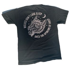 Black Sketchy Tank tee